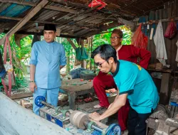 Ajak Lestarikan Budaya, Sirajudin Nur Kunjungi komunitas Gasing Pulau Kundur