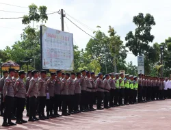Kapolres Bintan Tekankan Personilnya Untuk Tetap Jaga Netralitas Dalam Pemilu