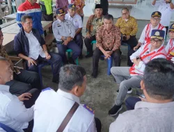 Menhub Berkunjung Ke Natuna, Wakil Ketua I DPRD Natuna hadir Bersama Bupati Natuna