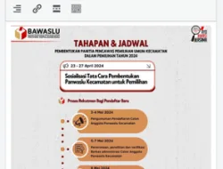 Catat! Ini Jadwal Rekrutmen Panwascam untuk Pilkada Kepri
