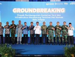 Groundbreaking Pembangunan Container Yard Jadi Titik Balik Pengembangan Pelabuhan Batu Ampar