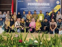 Ketua DPRD Inhil Hadiri Acara LHP LKPD Tahun Anggaran 2023 Provinsi Riau