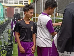 Siswa SMAN 5 Tanjungpinang Bangun Kebun Cabai di Sisa Pekarangan Sekolah