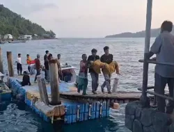 Kapal Kayu (Km. Samarinda) Angkutan Penumpang Tujuan Tarempa – Palmatak Tenggelam