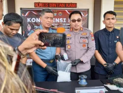 Polres dan Lanal Bintan Musnahkan Narkoba Jenis Sabu Hampir 1 Kg