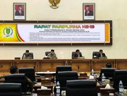 DPRD Inhil Gelar Paripurna ke-13, Agenda Dengarkan Pandangan Umum Fraksi-fraksi Terhadap Raperda RPJMD 2025-2045
