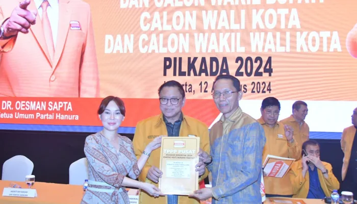 Hanura Beri Rekomendasi Pasangan “Asli” untuk Pilkada Batam