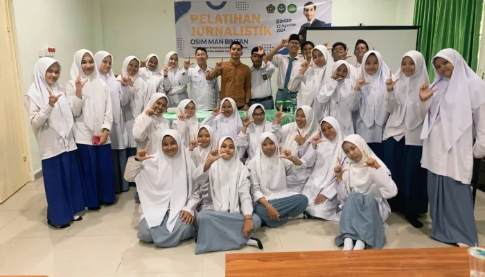 MAN Bintan Gelar Pelatihan Jurnalistik untuk Siswa