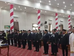 Resmi Dilantik Dan Diambil Sumpah Jabatan, 20 Anggota DPRD Natuna Terpilih Akan Mengemban Tugas Masa Bakti 2024-2029