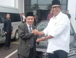 Mantan Wakil Ketua DPRD Kepri Kembalikan Mobil Dinas
