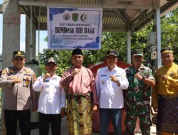 Pj Bupati Inhil Herman Resmikan Unit Air Bersih Bumdesa Air Bagi Desa Concong Tengah