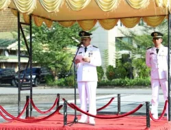 Pj Bupati Inhil Herman Jadi Inspektur Upacara Peringatan Hari Otonomi Daerah ke-28 Tahun 2024