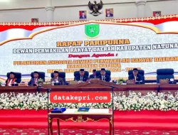SAH !!! 20 ANGGOTA DPRD NATUNA RESMI DI LANTIK