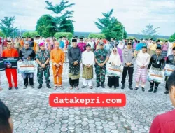 Ketua Sementara DPRD Natuna Rusdi, Hadiri HUT Provinsi Kepri Ke – 22 di Lingkungan Pemkab Natuna