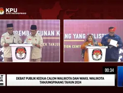 Potret Saat Lis dan Rahma Saling Klaim Program BPJS di Tanjungpinang saat Debat