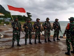 Prajurit Satgas Marinir Lakukan Patroli Laut di Pulau Sekatung Natuna untuk Amankan Batas Wilayah NKRI