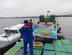 Satpolairud Polres Karimun Imbau Waspada Terhadap Cuaca Ekstrem di Laut