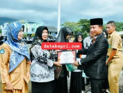 Ketua DPRD Natuna Hadiri Upacara Peringatan HGN dan HUT PGRI Ke – 79 Tahun