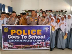Satlantas Polres Karimun Gelar Police Goes to School untuk Tingkatkan Kesadaran Lalu Lintas
