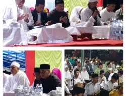 Pemkab Lingga Gelar Shalawat dan Doa Bersama untuk Perkokoh Ukhuwah Islamiyah.