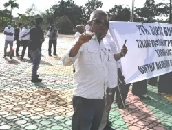 Aksi Damai DPC-IPN Karimun Tuntut Penjelasan TPP ASN yang Belum Terbayarkan