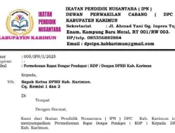 Pemkab Karimun Belum Bayarkan Gaji Guru Honorer dan Tunjangan Profesi, IPN Terus Tekan Pemerintah