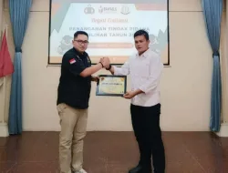 Bawaslu Lingga Berikan Penghargaan kepada Polres Lingga atas Kerja Sama dalam Pilkada 2024