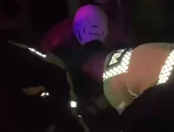 Kronologis Lakalantas di Depan SDN 004 Bukit Bestari, Satu Pengendara Luka Parah