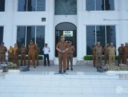 Apel Gabungan di Kabupaten Asahan Dipimpin oleh Sekretaris Daerah