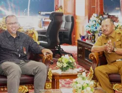 Sekda Kepri Terima Kunjungan Puspen Kemendagri Bahas Keterbukaan Informasi Publik