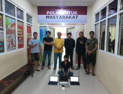 Satreskrim Polres Dharmasraya Tangkap Pelaku Curat, Amankan Laptop Hasil Curian