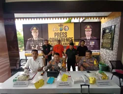 Polisi Tangkap Kurir 9,9 Kg Sabu Jaringan Internasional di Tanjungpinang