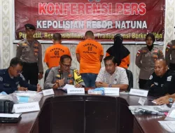 Polres Natuna Tangkap Tersangka Penipuan Arisan Bodong yang Rugi Rp50 Juta