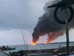 Kapal Pengangkut BBM Terbakar di Perairan Subi Natuna, Satu ABK Tewas
