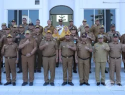 Bupati Asahan Memimpin Apel Perdana