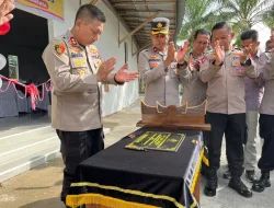 Kapolres Dharmasraya Resmikan Aula Kafe ‘Saya Bagus’