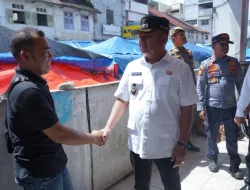 Wakil Bupati Asahan Sidak Pasar Inpres: Pedagang Diminta Tertib dan Tak Gunakan Jalan