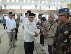 BAZNAS Asahan Distribusikan Dana Zakat, Infaq, dan Shodaqoh untuk Fakir Miskin