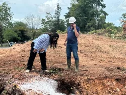 Masyarakat di Wilayah Stres Area Mulai Menikmati Aliran Air