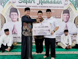 Safari Ramadhan Wakil Gubernur Kepri, Bantuan Zakat Disalurkan