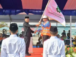 Apel Peringatan Bulan K3 Nasional 2025 Dipimpin Sekdaprov Kepri di Batam