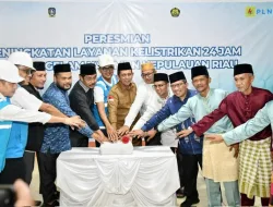 Listrik 24 Jam Hadir di Pulau Parit, Karimun Berkat Dukungan Gubernur Ansar