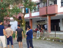 Kebersamaan Warga Rusunawa Sawahlunto Tercermin dalam Aksi Gotong Royong