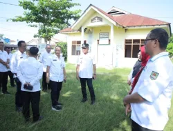 Wakil Bupati Asahan Tinjau Lokasi Pembangunan Balai Latihan Kerja