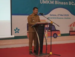Wakil Bupati Asahan Ajak UMKM Daftarkan Sertifikasi Halal Gratis di Aplikasi Sehati
