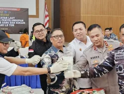 Wakil Gubernur Kepri Apresiasi Keberhasilan TNI AL Gagalkan Penyelundupan 1,9 Ton Narkotika