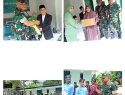 Karya Bakti korem 033 serahkan kunci ke Al-Ibris