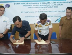 Tingkatkan Kualitas Pelayanan, Dishub Asahan dan PT. PLN Lakukan Kerjasama Pengelolaan PJU