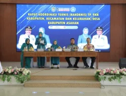 Wakil Bupati Asahan Hadiri Pelantikan PKK Kecamatan Kelurahan/Desa