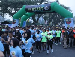 Bupati Asahan Berpartisipasi di Bukit Barisan Fun Run 5K